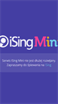 Mobile Screenshot of mini.ising.pl